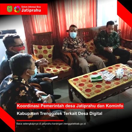 KOORDINASI PEMERINTAH DESA JATIPRAHU DENGAN KOMINFO TERKAIT DESA DIGITAL